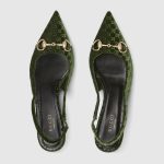 Gucci Women’s slingback pump with Horsebit - Image 4